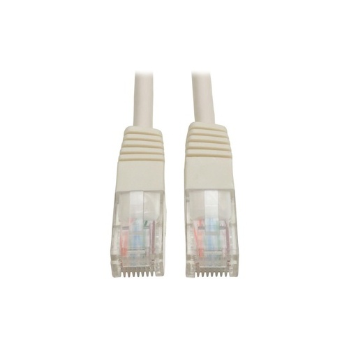 Tripp Lite 3ft Cat5e Molded Patch Cable M/m White (N002-003-WH)