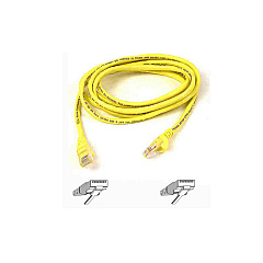 Belkin 6ft Cat6 Snagless Patch Cable Yellow (A3L980-06-YLW-S)