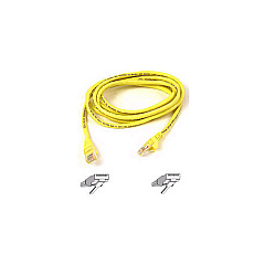 Belkin 7ft Cat6 Snagless Patch Cable Yellow (A3L980-07-YLW-S)
