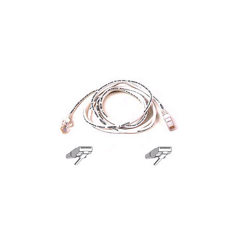 Belkin 7ft Cat6 Snagless Patch Cable White (A3L980-07-WHT-S)
