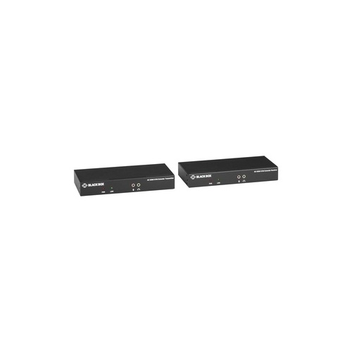 Black Box Kvm Extender Kit Over Catx - Single-monitor, Hdmi 4k30, Usb 2.0, Audio, Serial, Local Video Out, Gsa, Taa (KVXLCH-100)