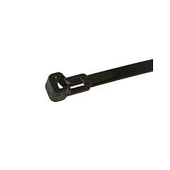 Monoprice Cable Tie 6 Inch_ 100pcs/pack - Black (5795)