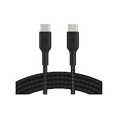 Belkin Braided Usbc To Usbc Cable,1m Blk (CAB004BT1MBK)