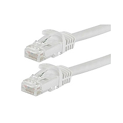Monoprice Flexboot Cat6 24awg Cable_ 14ft White (9825)