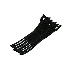 Monoprice Cable Ties_ 6-inch_ 10pcs/pack_ Black (5809)
