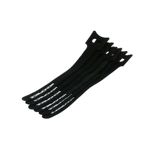 Monoprice Cable Ties_ 6-inch_ 10pcs/pack_ Black (5809)