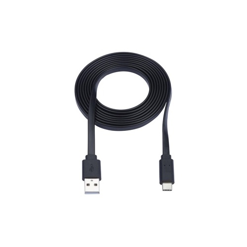 Tripp Lite Usb-a To Usb C Cable Flat M/m Black 6ft (U038006FL)
