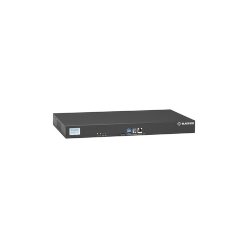 Black Box Console Server - Pots Modem, Dual 10/100/1000, 8-port, Taa (LES1708A-R2)