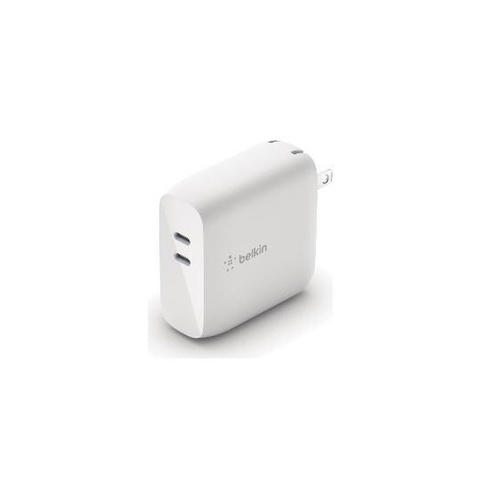 Belkin 68w Usb-c Chgr,gan,50c/18c,wht (WCH003DQWH)
