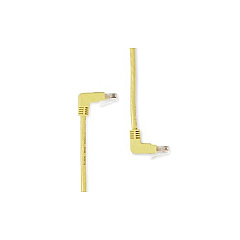 Black Box Cat6 250-mhz Molded Angled Stranded Ethernet Patch Cable - Unshielded (utp), Cm Pvc (rj45 M/m), Yellow, 3-ft. (0.9-m) (EVNSL246-0003-90DU) Black Box Cat6 250-mhz Molded Angled Stranded Ethernet Patch Cable - Unshielded (utp), Cm Pvc (rj45 M/m), Yellow, 3-ft. (0.9-m) (EVNSL246-0003-90DU)