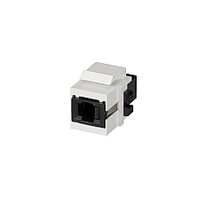 Black Box Keystone Snap Fitting - Mtrj, Office White, Taa (FMT347) Black Box Keystone Snap Fitting - Mtrj, Office White, Taa (FMT347)