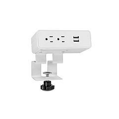 Hcw Distributing Power Module & Usb Hub W/desk Clamp (FDM2P2AWH)