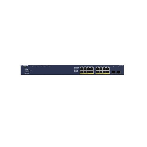 NETGEAR 16-port Gigabit Eth High-power Poe+ (GS716TPP-100NAS)