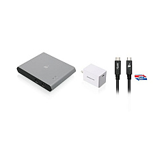 Iogear 2-port Usb-c Kvm W/power Kit (GUD3C04PWRKIT)