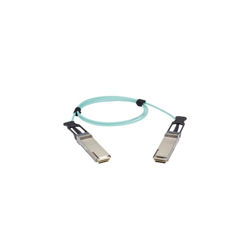 Black Box Qsfp+ 40-gbps Active Optical Cable (aoc) - Cisco Qsfp-h40g-Compatible, Aqua, 15-m (49.2-ft.) (QSFP-H40G-AOC15M-BB)