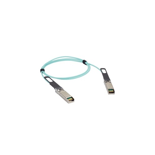 Black Box Sfp+ 10-gbps Active Optical Cable (aoc) - Cisco Sfp-10g-Compatible, Aqua, 1-m (3.2-ft) (SFP-10G-AOC1M-BB)