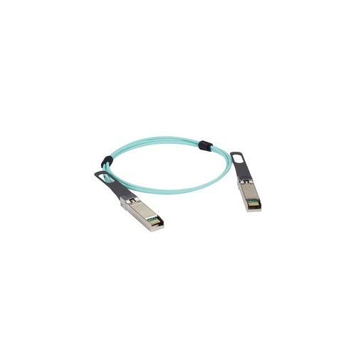 Black Box Sfp28 25-gbps Active Optical Cable (aoc) - Cisco Sfp-25g-Compatible, Aqua, 1-m (3.2-ft.) (SFP-25G-AOC1M-BB)