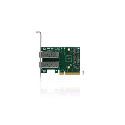Nvidia Connectx-6 Lx En Adapter Card, 25gbe, Dual-port Sfp28, Pcie 4.0 X8, No Crypto, Tall Bracket (MCX631102ANADAT)