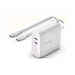 Belkin 68w Usb-c Chrr,gan,2m C-c Cbl,wht (WCH003DQ2MWH-B6) Belkin 68w Usb-c Chrr,gan,2m C-c Cbl,wht (WCH003DQ2MWH-B6)