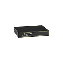 Black Box Kvm Extender Transmitter With Virtual Machine Access - Dual-monitor, Poe, Dvi-d, V-usb 2.0, Audio, Gsa, Taa (EMD2002PE-T)
