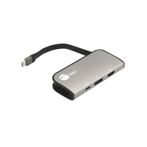SIIG Usb-c To Multi-video Mst Hub With Pd 3.0 (CBTC0G11S1)