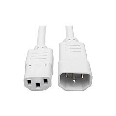Tripp Lite 2ft Heavy Duty Power Extension Cord 15a (P005002AWH)