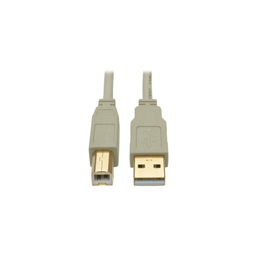 Tripp Lite 10ft Usb 2.0 Hi-speed A/b Cable Mm Beige (U022010BE)