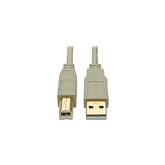 Tripp Lite 15ft Usb 2.0 Hispeed A/b Cable M/m Beige (U022015BE)