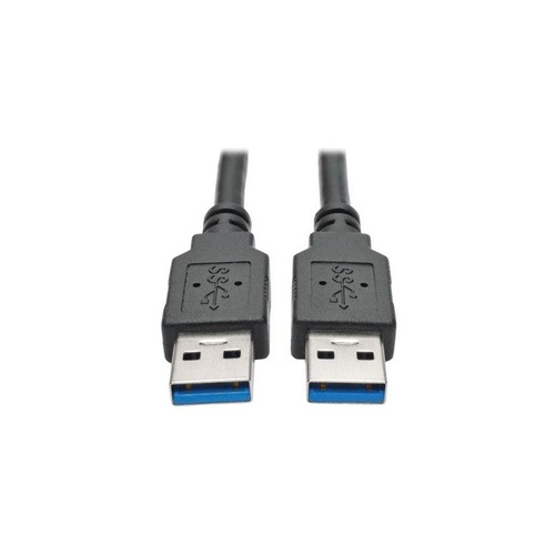 Tripp Lite 6ft Usb Superspeed A/a Cable M/m Black (U320-006-BK)