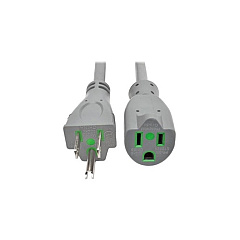 Tripp Lite 6ft Hospital Power Cord 5-15p 5-15r 15a (P024006GYHG)