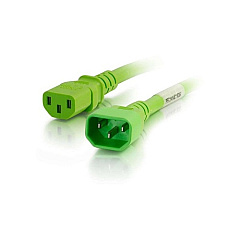C2G 2ft C14 To C13 14/3 Sjt Green (17531)