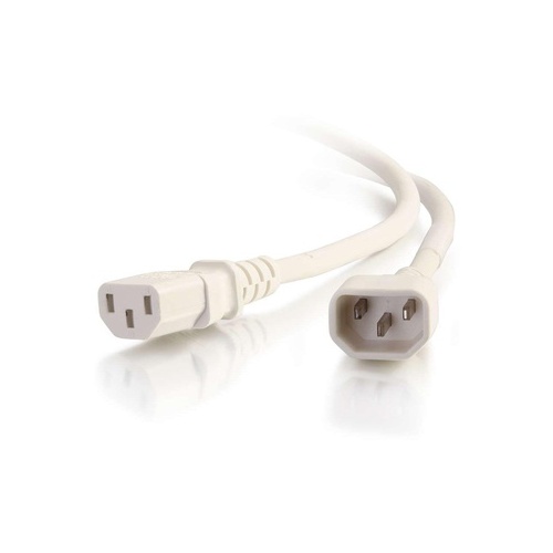 C2G 3ft C14 To C13 14/3 Sjt White (17539)
