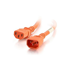 C2G 4ft C14 To C13 14/3 Sjt Orange (17542) C2G 4ft C14 To C13 14/3 Sjt Orange (17542)