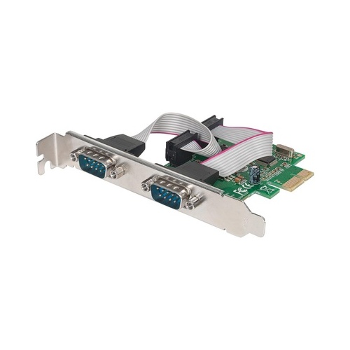 Manhattan - Strategic 2-port Pci Express Serial Card (152082)