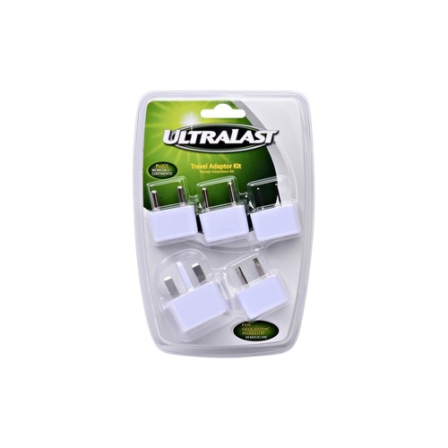 Dantona Industries International Travel Adapter Plug Set (ULTA5)