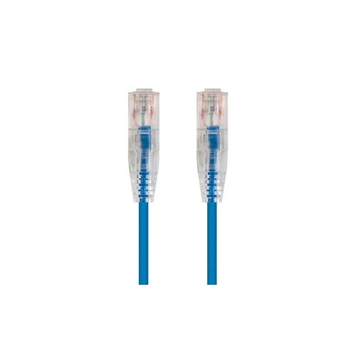 Monoprice Slimrun Cat6 Utp Cable-7ft Blue (13538)