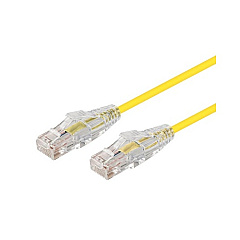 Monoprice Slimrun Cat6 Utp Cable-7ft Yellow (13541)