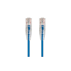 Monoprice Slimrun Cat6 Utp Cable-10ft Blue (13543)