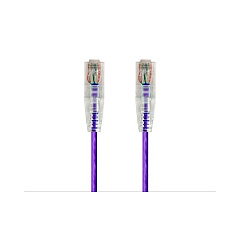 Monoprice Slimrun Cat6 Utp Cable-0.5ft Purple (14788)