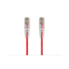 Monoprice Slimrun Cat6 Utp Cable-1ft Red (14793)