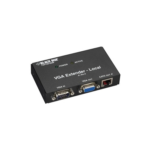 Black Box Vga Transmitter - 4-port, Gsa, Taa (AC555A-4-R2)