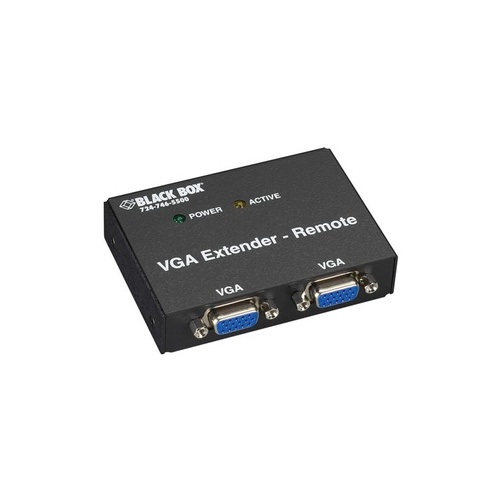 Black Box Vga Receiver - 2-port, Gsa, Taa (AC555A-REM-R2)