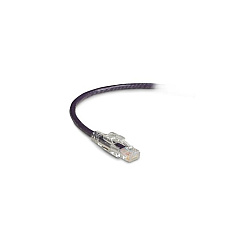 Black Box Cat6 550-mhz Locking Snagless Stranded Ethernet Patch Cable-unshielded (utp), Cm Pvc (rj45 M/m), Purple, 3-ft. (0.9-m) (C6PC70-VT-03) Black Box Cat6 550-mhz Locking Snagless Stranded Ethernet Patch Cable-unshielded (utp), Cm Pvc (rj45 M/m), Purple, 3-ft. (0.9-m) (C6PC70-VT-03)