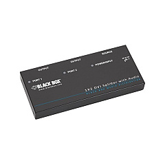 Black Box Dvi-d Splitter With Audio And Hdcp - 1x2, Gsa, Taa (AVSP-DVI1X2) Black Box Dvi-d Splitter With Audio And Hdcp - 1x2, Gsa, Taa (AVSP-DVI1X2)
