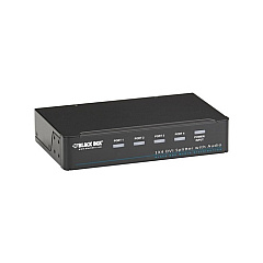 Black Box Dvi-d Splitter With Audio And Hdcp - 1x4, Gsa, Taa (AVSP-DVI1X4) Black Box Dvi-d Splitter With Audio And Hdcp - 1x4, Gsa, Taa (AVSP-DVI1X4)