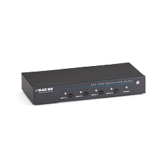 Black Box Vga Switch With Serial And Audio - 4 X 1, Gsa, Taa (AVSW-VGA4X1A) Black Box Vga Switch With Serial And Audio - 4 X 1, Gsa, Taa (AVSW-VGA4X1A)