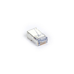 Black Box Cat5e Ez Rj45 Modular Plug Connector For Round Solid/stranded Wire - Shielded, Taa, 50-pack, Gsa, Taa (C5EEZSP-50PAK) Black Box Cat5e Ez Rj45 Modular Plug Connector For Round Solid/stranded Wire - Shielded, Taa, 50-pack, Gsa, Taa (C5EEZSP-50PAK)