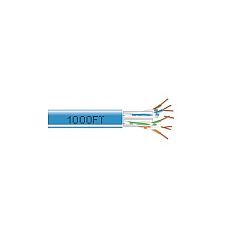 Black Box Cat6a 650-mhz Solid Ethernet Bulk Cable - Unshielded (utp), Cmp Plenum, Blue, 1000-ft. (304.8-m) Spool, Gsa, Taa (C6ABC51-BL-1000) Black Box Cat6a 650-mhz Solid Ethernet Bulk Cable - Unshielded (utp), Cmp Plenum, Blue, 1000-ft. (304.8-m) Spool, Gsa, Taa (C6ABC51-BL-1000)