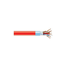Black Box Cat6a 650-mhz Solid Ethernet Bulk Cable - Shielded (f/utp), Cmp Plenum, Red, 1000-ft. (304.8-m) Spool, Gsa, Taa (C6ABC51S-RD-1000) Black Box Cat6a 650-mhz Solid Ethernet Bulk Cable - Shielded (f/utp), Cmp Plenum, Red, 1000-ft. (304.8-m) Spool, Gsa, Taa (C6ABC51S-RD-1000)