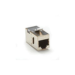 Black Box Cat6a Keystone Coupler - Shielded, Gsa, Taa (C6ACP70S-SV) Black Box Cat6a Keystone Coupler - Shielded, Gsa, Taa (C6ACP70S-SV)